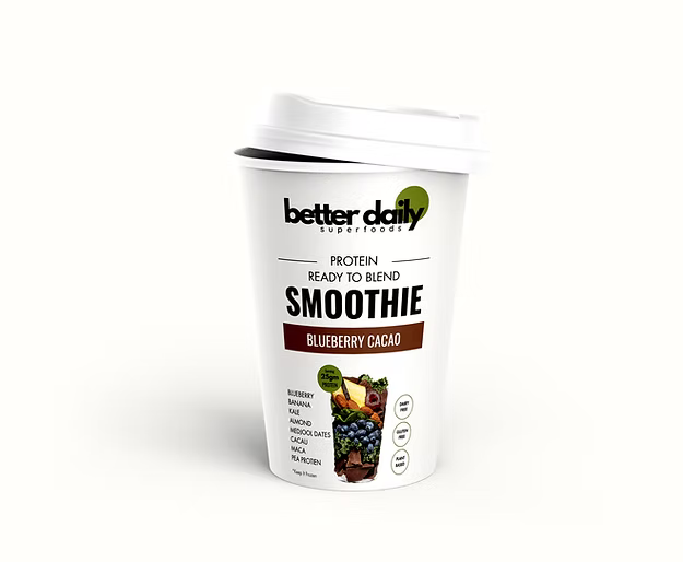 Berry Cocoa Protein Smoothie