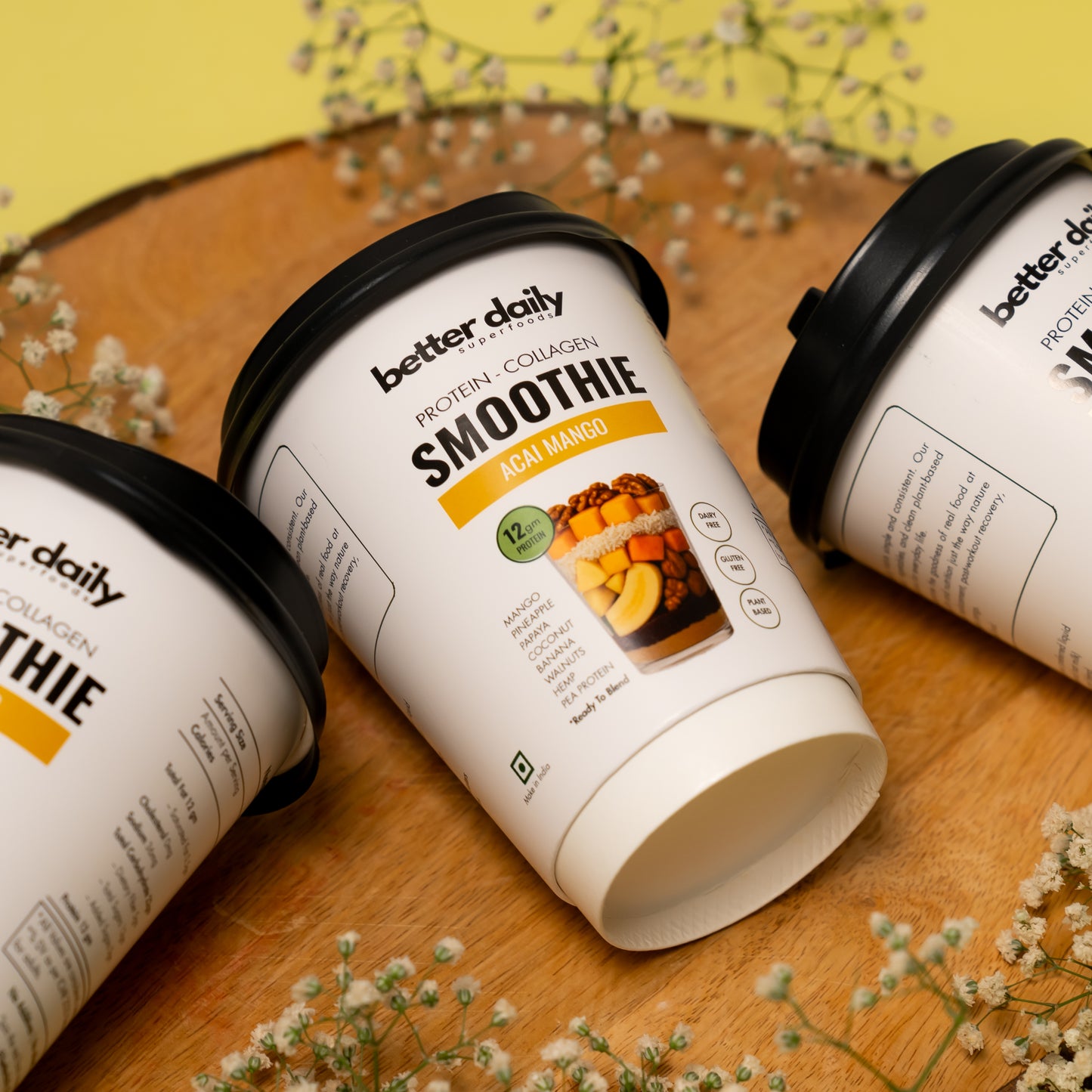 Acai Mango Protein Collagen Smoothie