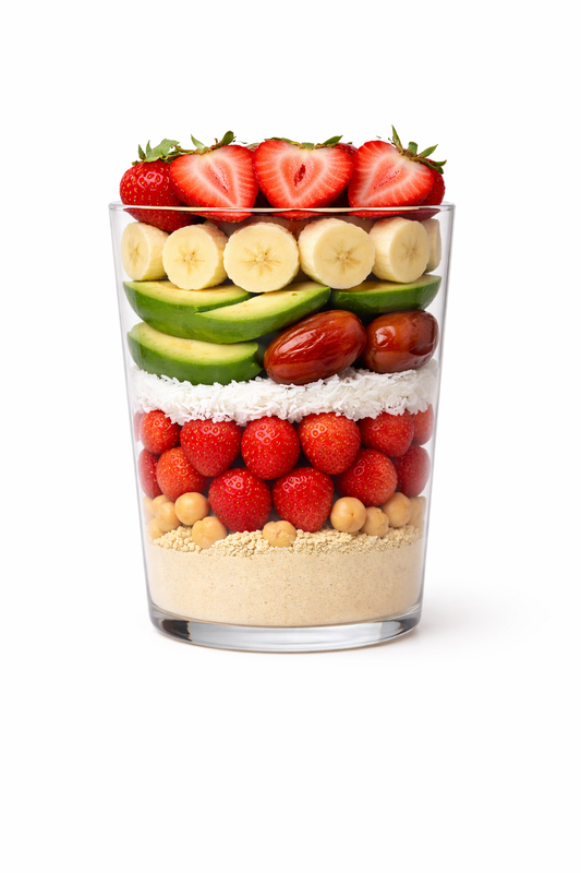 Strawberry Avacado Protein Smoothie